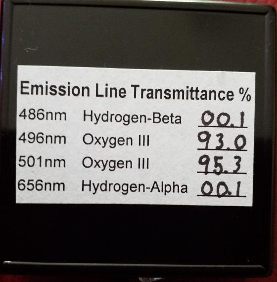 Filtre Oxygen-III Lumicon 2 pouces