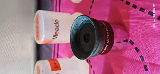 Lot oculaires MEADE 4000 année 2003