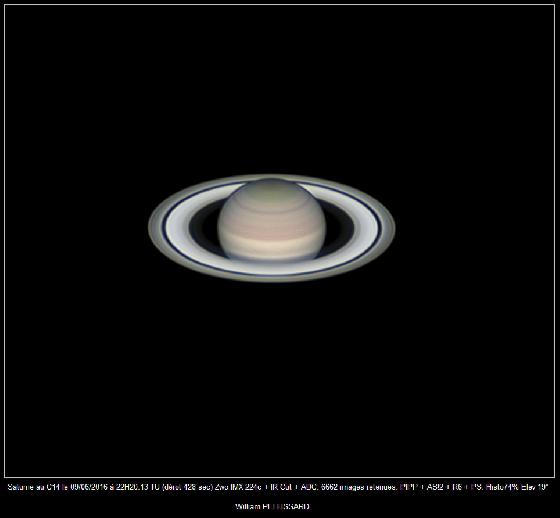Saturne le 09 06 2016