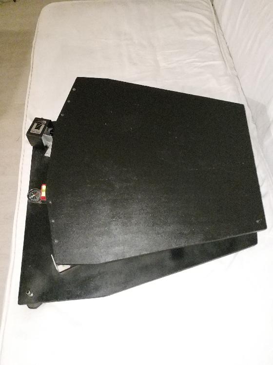 Plateforme équatoriale avec boussole et niveau à bulles intégrés, moteur EQ1