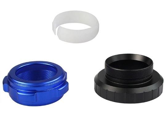 Porte oculaire à serrage annulaire