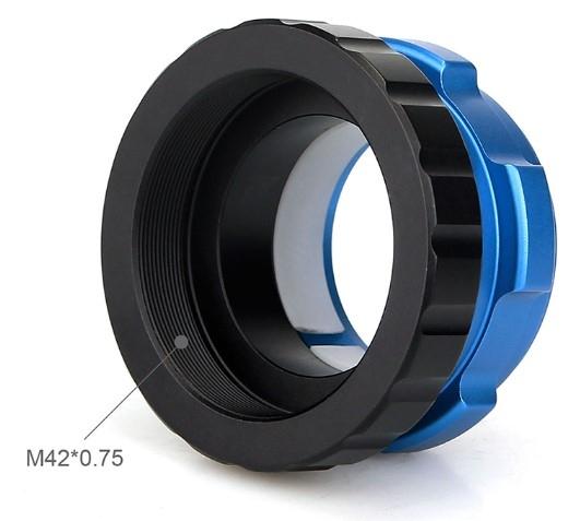 Porte oculaire à serrage annulaire