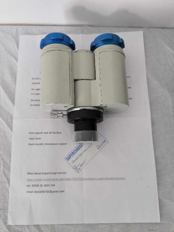 Binoculaire Carl Zeiss (équivalent Baader Mark V)