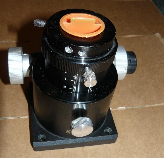 Porte oculaire Crayford Kepler 2" démultiplié 1/10e pour Newton 