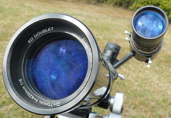 vente Lunette I-Nova 70/420 ED carbone équipée pour le visuel + caisse