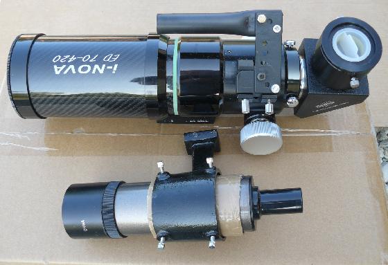 vente Lunette I-Nova 70/420 ED carbone équipée pour le visuel + caisse