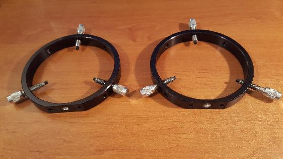 Paire de colliers Losmandy 125mm