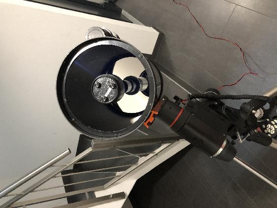  Celestron C8 XLT + Skywatcher HEQ5