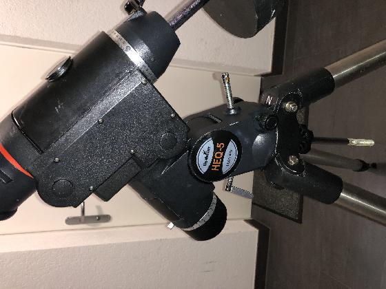  Celestron C8 XLT + Skywatcher HEQ5