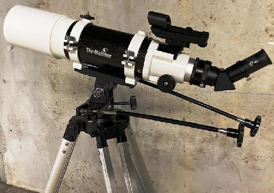 Lunette Skywatcher 102/500 sur monture AZ3