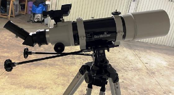 Lunette Skywatcher 102/500 sur monture AZ3
