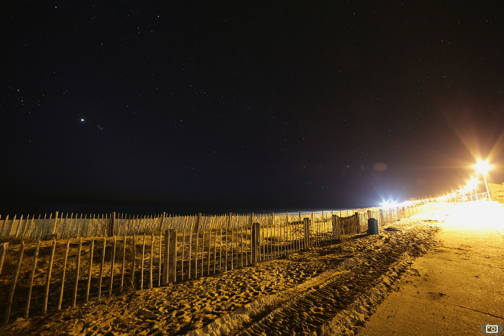 NightScape at Lacanau in April 2015