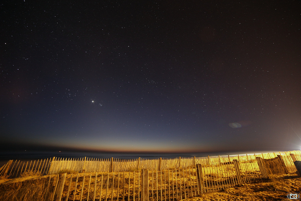 NightScape at Lacanau in April 2015