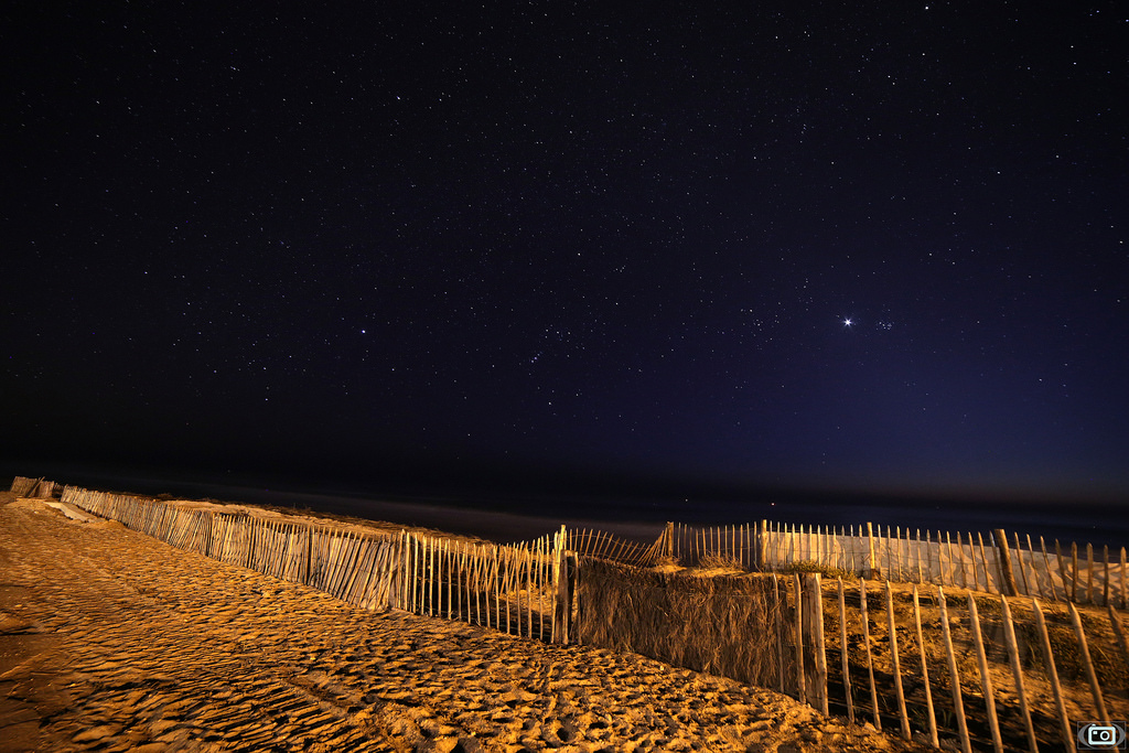 NightScape at Lacanau in April 2015