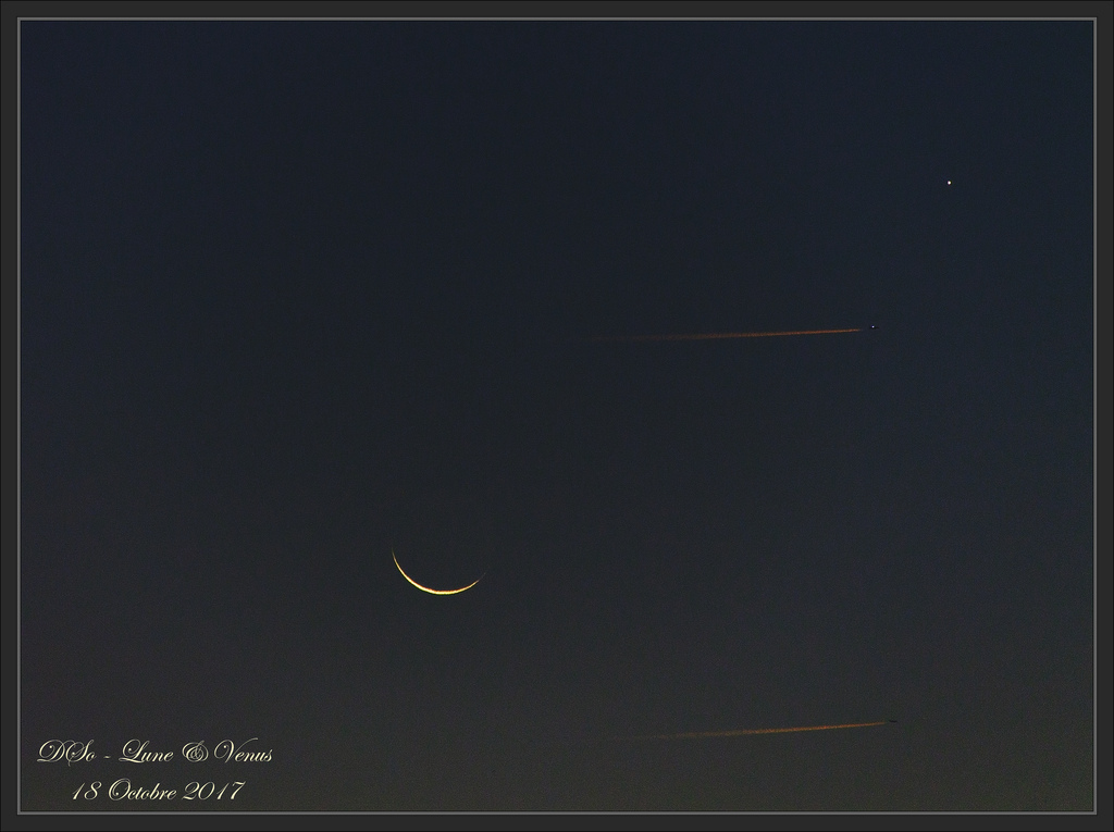 Lune & Venus - 18 octobre 2017