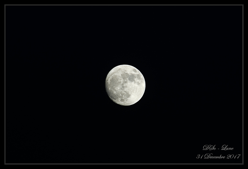 Lune - 31 Decembre 2017