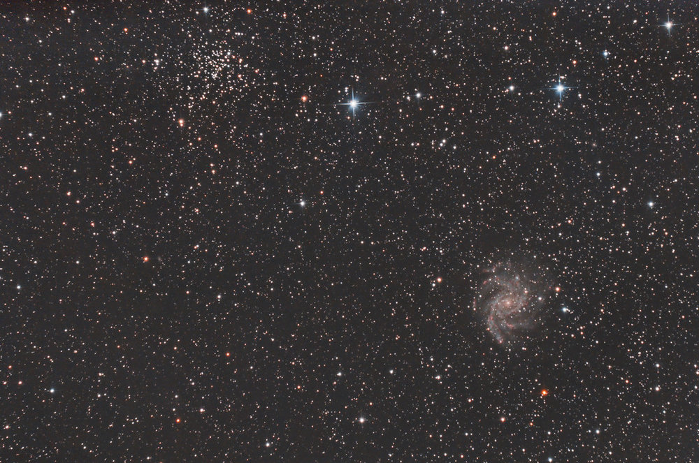 Ngc 6946,La Galaxie du Feu d'Artifice