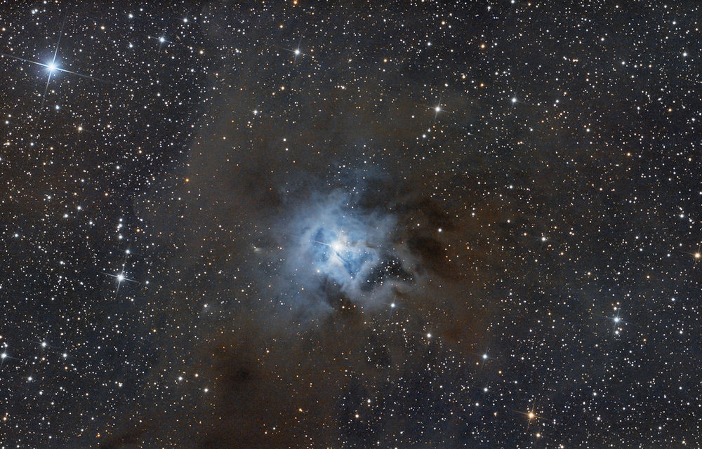 La nébuleuse de l'Iris