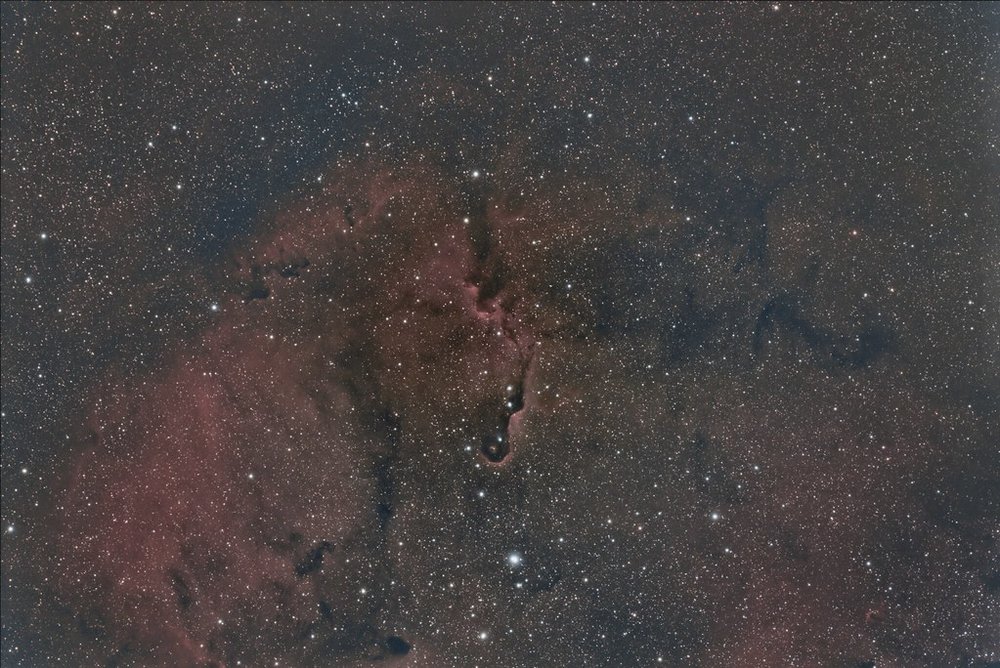 IC1396 Test Zwo Duo Band Filter