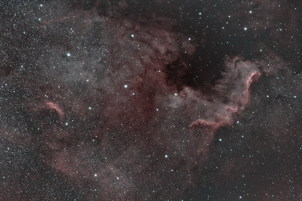 NGC7000 Zwo Duo-Band retraitée