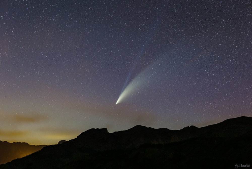 Neowise au col des champs