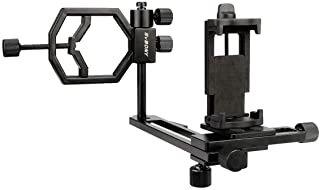 Svbony Support d'Adaptateur de Téléphone Portable,Adaptateur Universel de Télescope de Téléphone, 360° Ajustable Adaptateu...