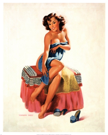 1196~Pin-Up-Girl-with-Towel-Affiches.jpg