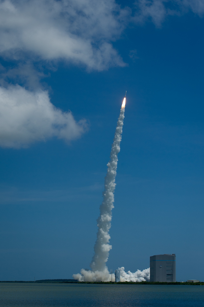 Atlas V Rocket Launches with Juno Spacecraft (201108050002HQ)