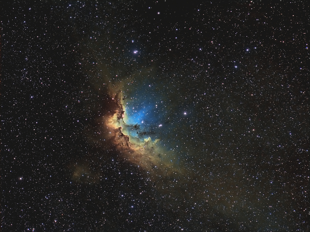 NGC 7380, la nébuleuse du magicien (The Wizard Nebula)