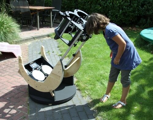Arie Otte 8" binocular telescope | Telescope, Telescopes, Hubble telescope