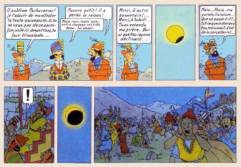 RÃ©sultat de recherche d'images pour "tintin Ã©clipse"