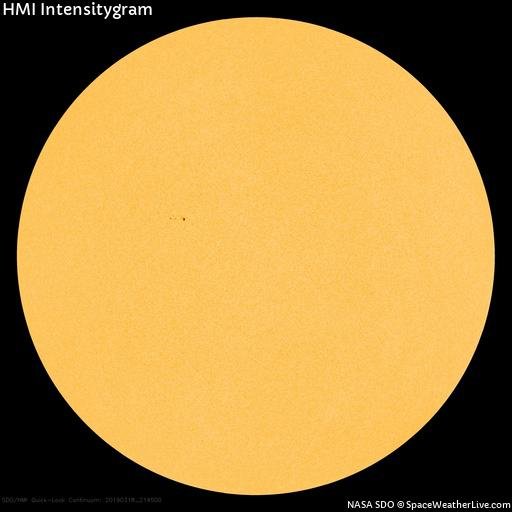 Solar Dynamics Observatory HMI Continuum