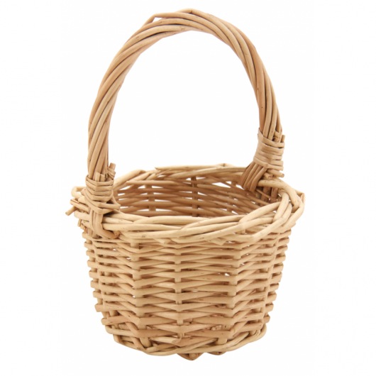 Mini Panier en Osier Blanc - Botanique Editions