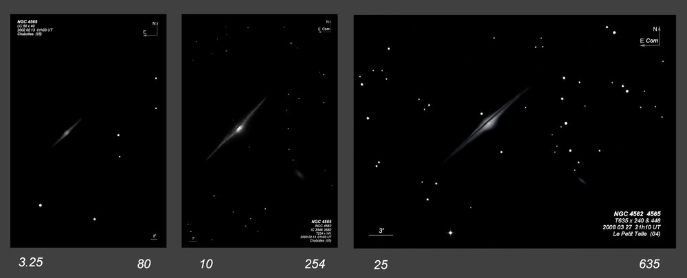 NGC 4565  LC80 vs T254 vs T635 2002 2008 B Laville.jpg