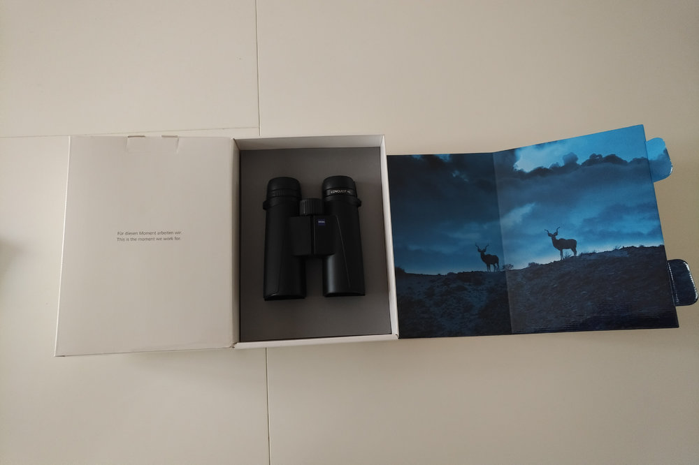 Ouverture Zeiss Conquest 8x42 HD