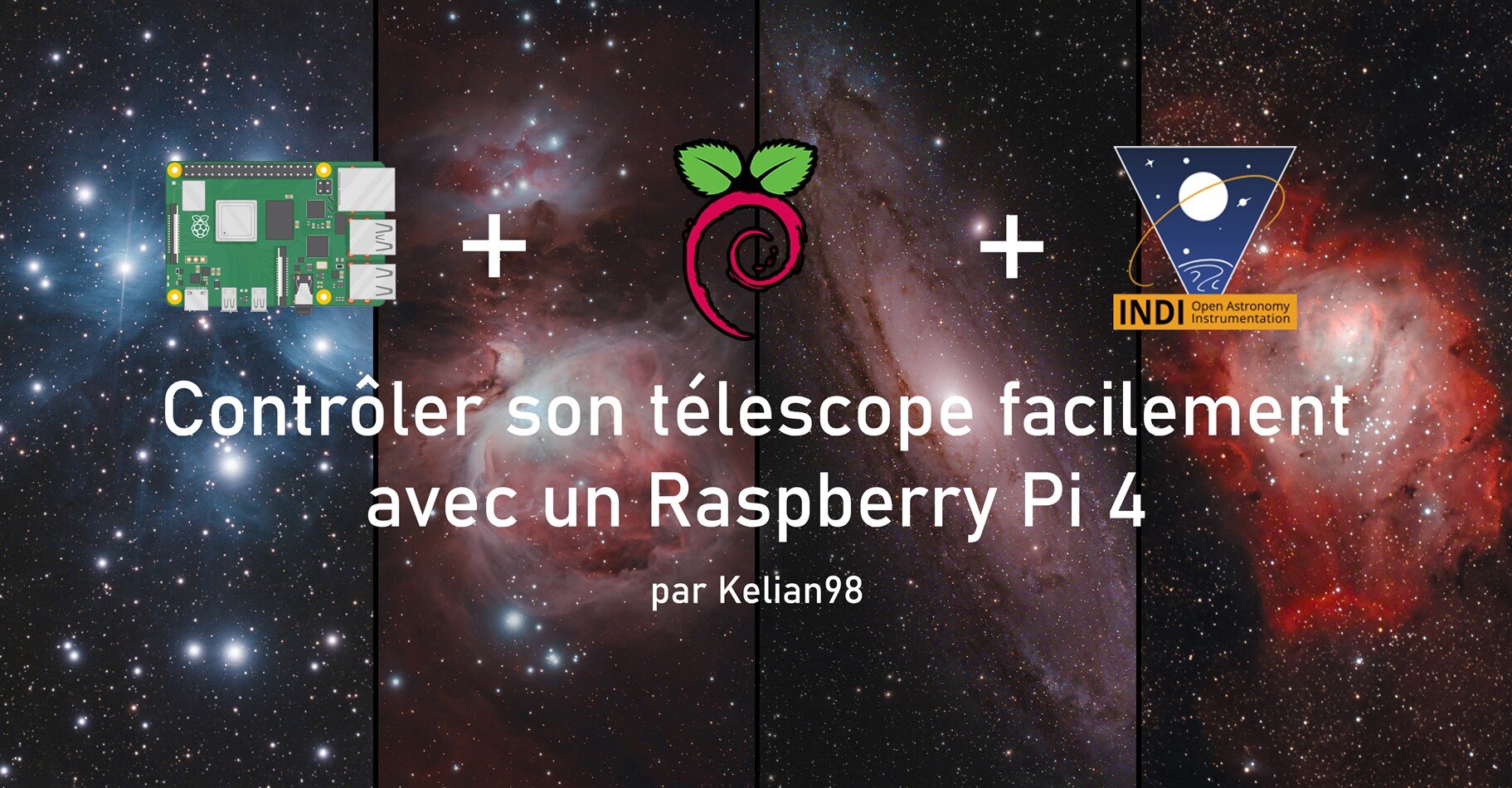 Contrôler son télescope facilement avec un Raspberry Pi 4 Logiciels