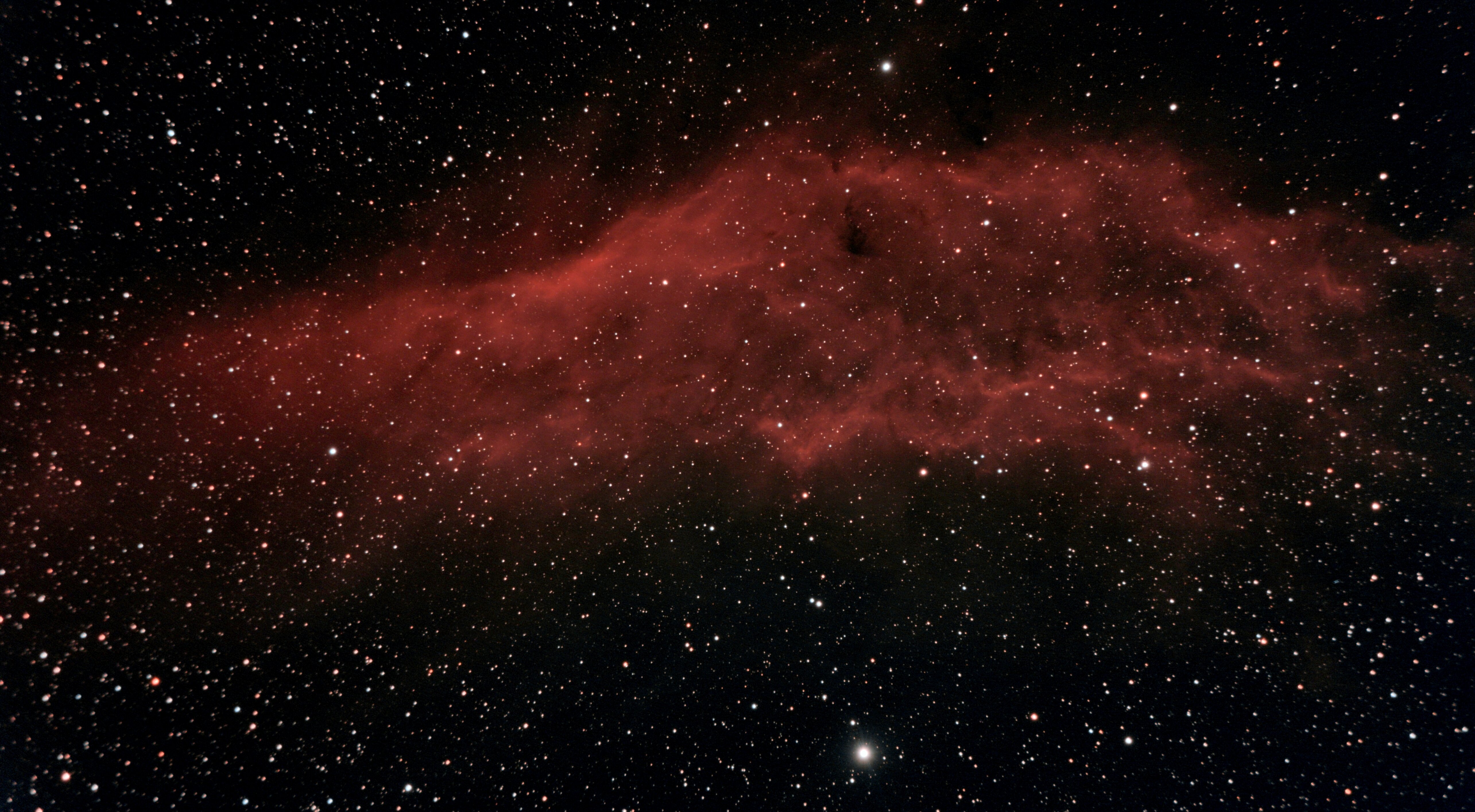 NGC1499 La nébuleuse de Californie Astrophotographie Webastro