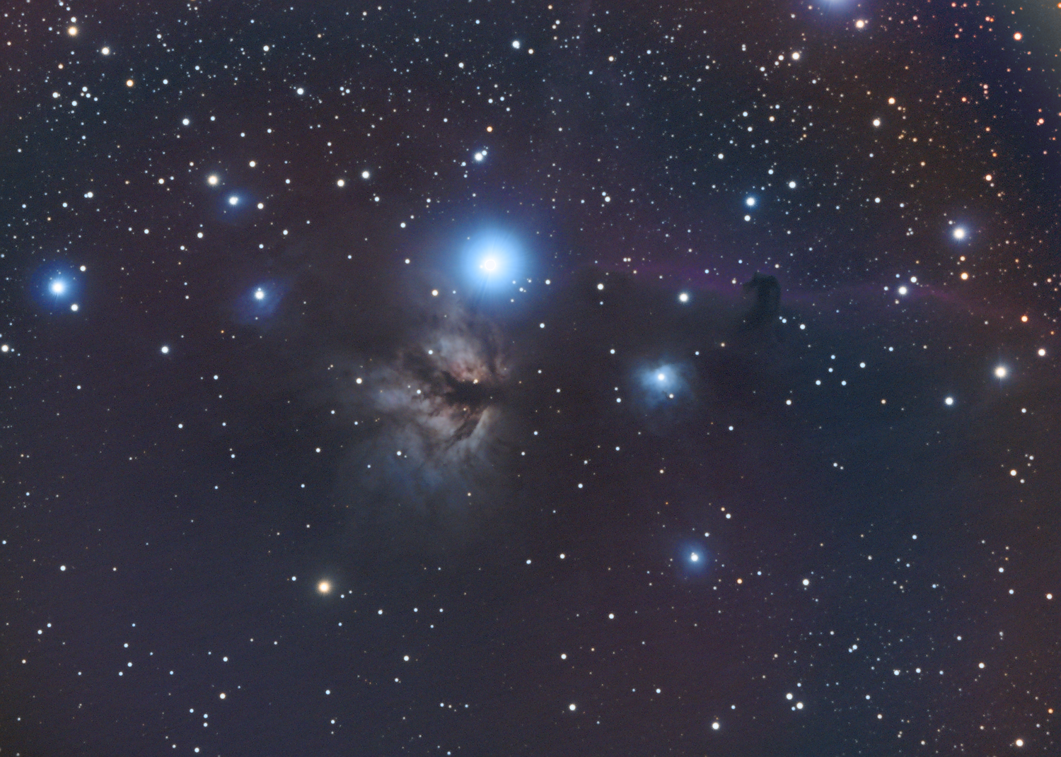 Rendu Nébuleuse de la Flamme