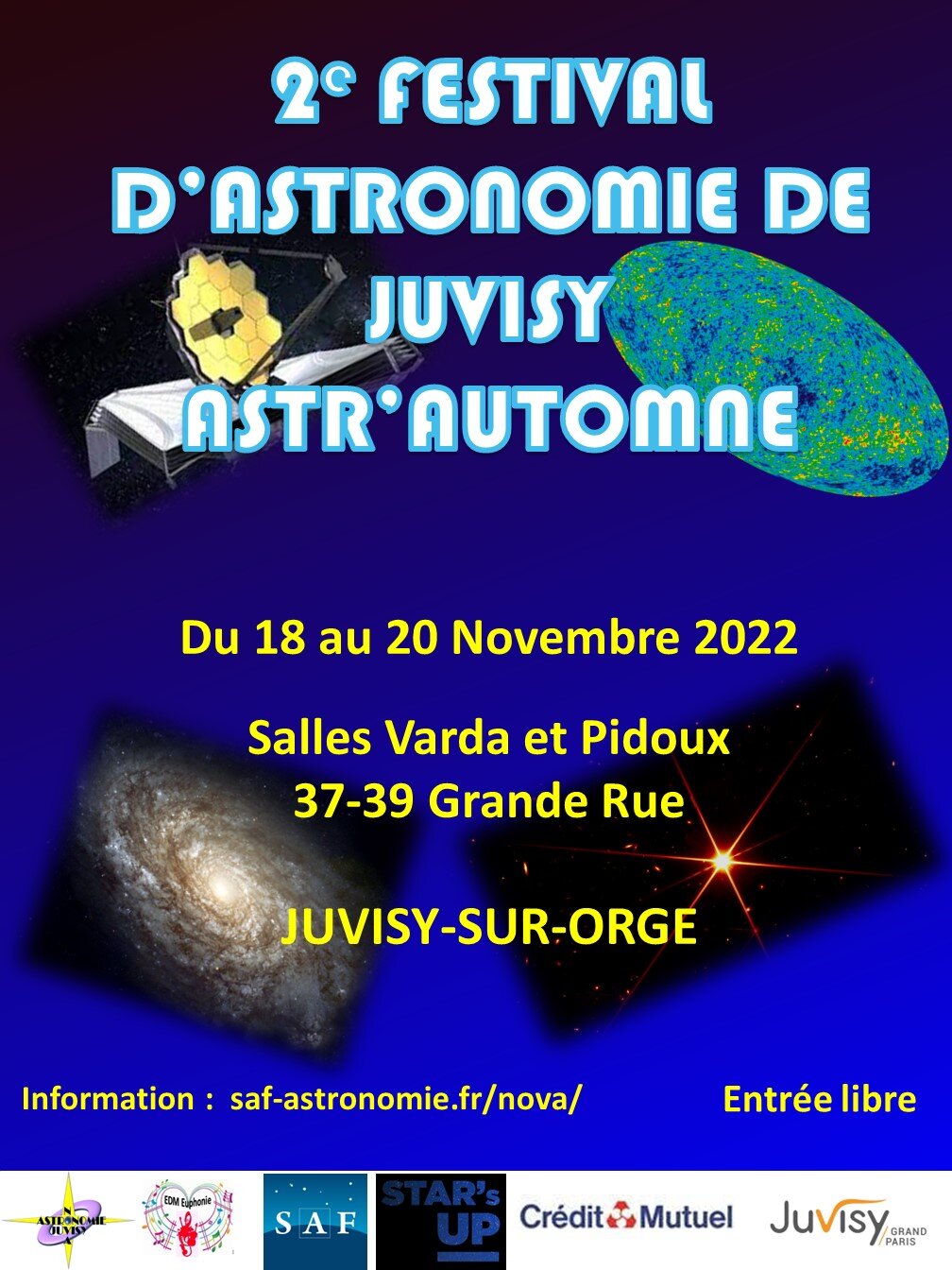 Astr'Automne: 2eme Festival d'Astronomie de Juvisy