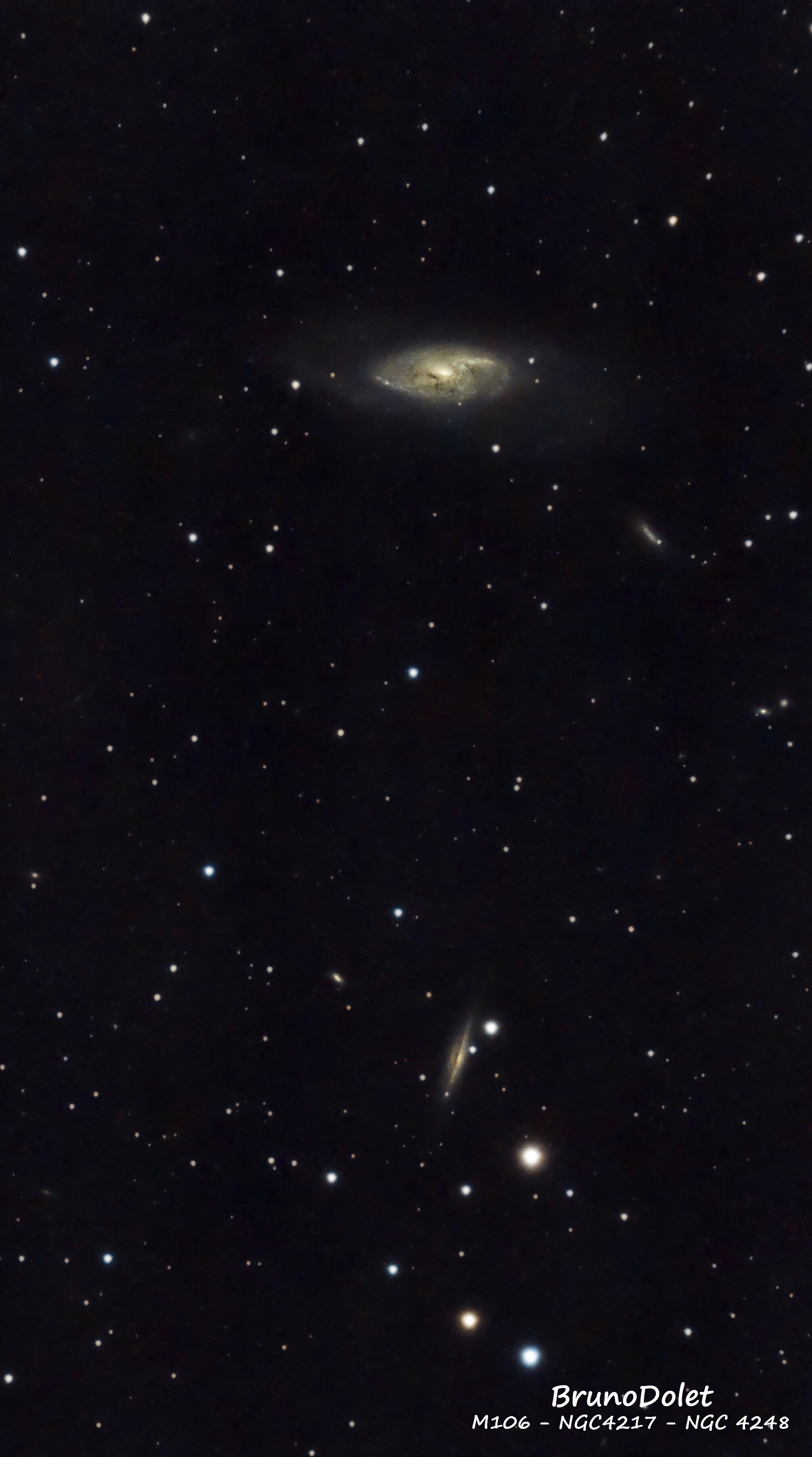 Plus d’informations sur « Images du Seestar - M106 - NGC4217 - NGC 4248 »