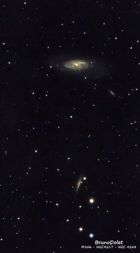 Plus d’informations sur « Images du Seestar - M106 - NGC4217 - NGC 4248 »