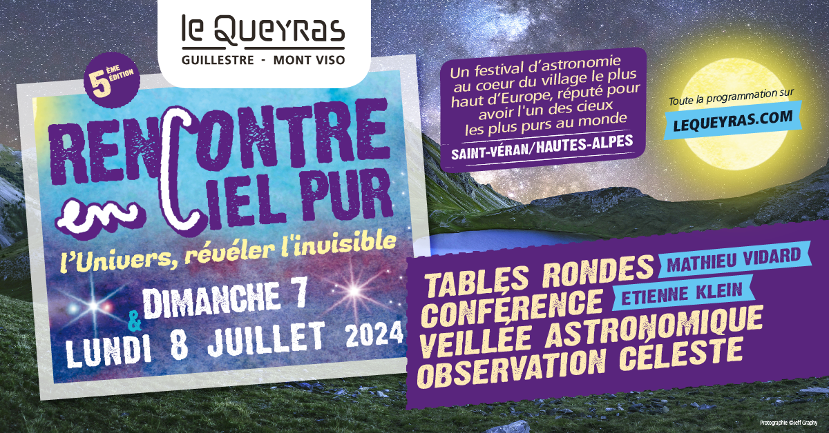 Festival Rencontre en ciel pur 2024 à Saint-Véran