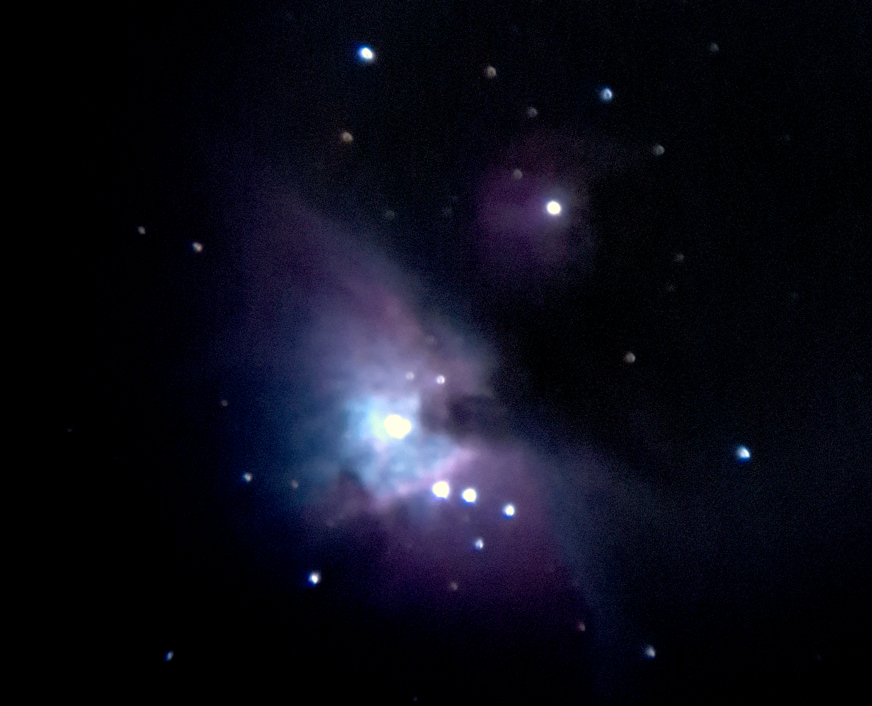 Plus d’informations sur «&nbsp;Nebuleuse d’Orion (M42) au mak127&nbsp;»